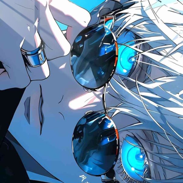 Gojo Blue Sunglasses Blue