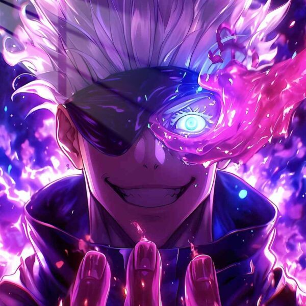 Gojo Cursed Energy Purple