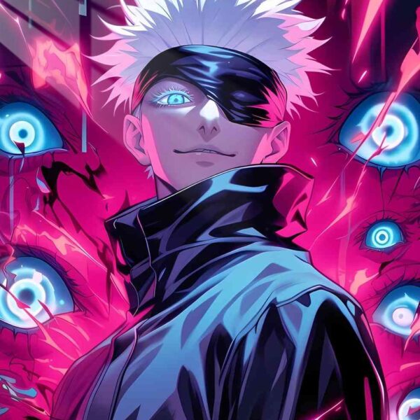 Gojo Eyes Pink & Blue