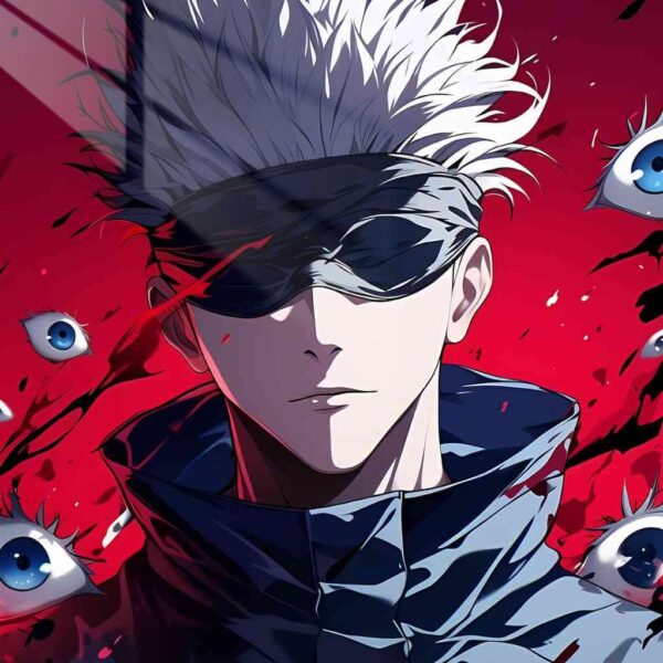 Gojo Eyes Red