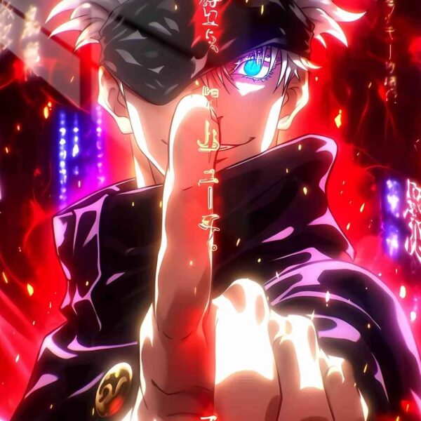 Gojo Finger Point Red