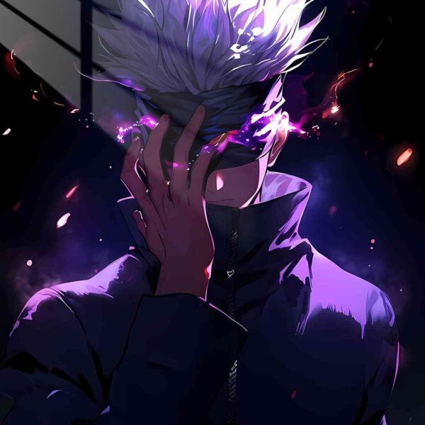Gojo Masked Purple