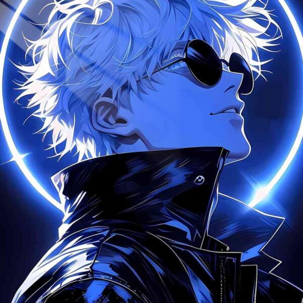 Gojo Neon Blue