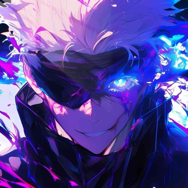 Gojo Neon Purple,Blue