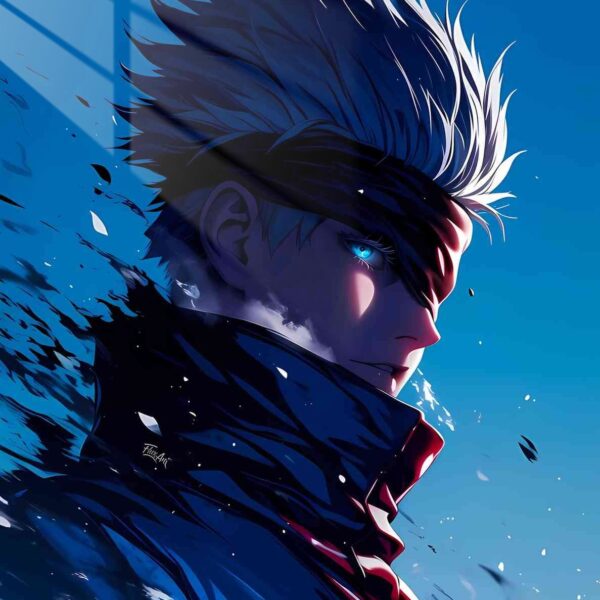 Gojo Satoru Blue Windswept