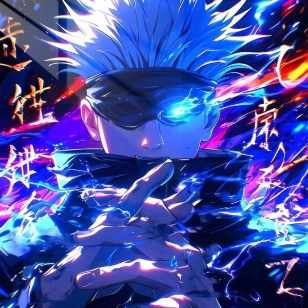 Gojo Satoru Electric Blue