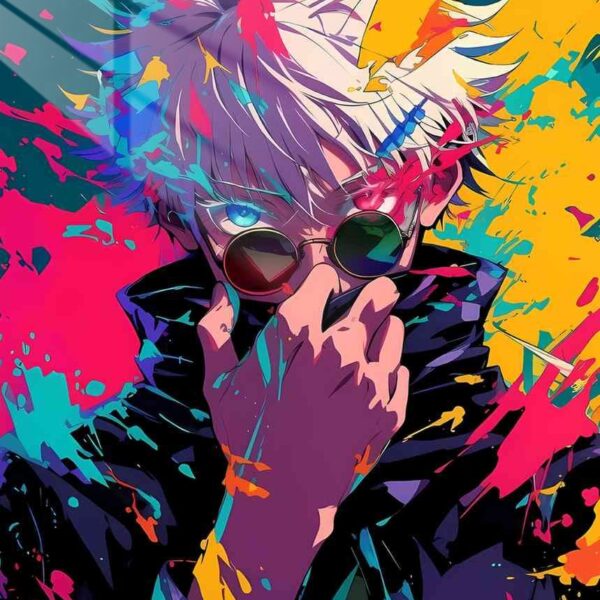Gojo Splatter Neon