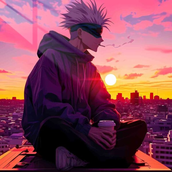 Gojo Sunset City Purple