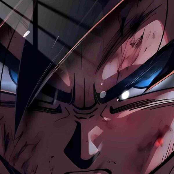 Goku Seriuos Looks