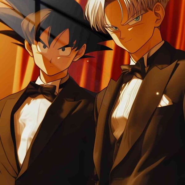 Goten And Trunk In Business Suite