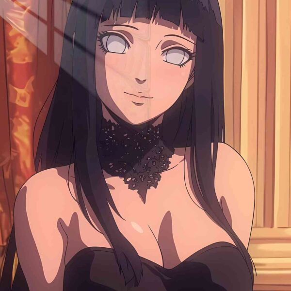 Hinata Elegant Dress Dark Purple