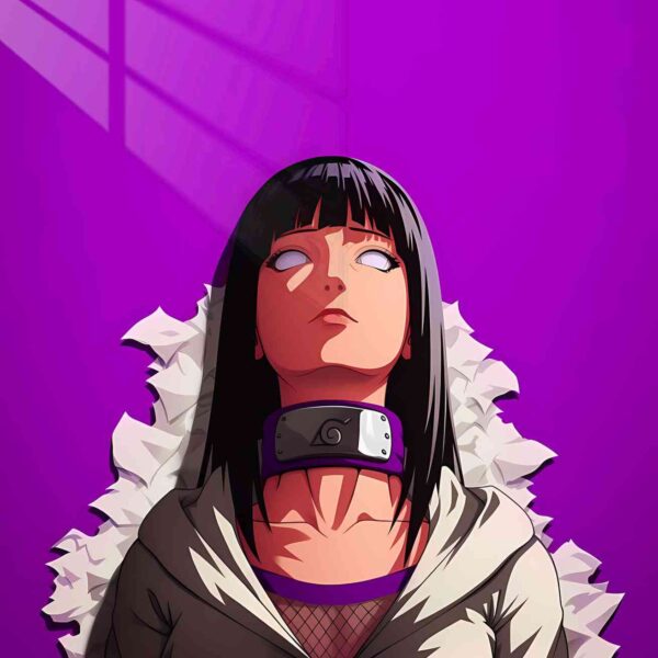 Hinata Ripped Paper Purple
