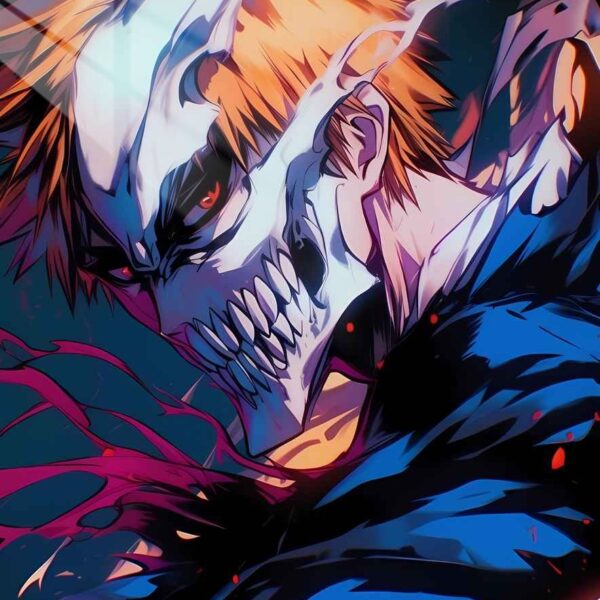 Hollow Ichigo Rage Blue, Orange