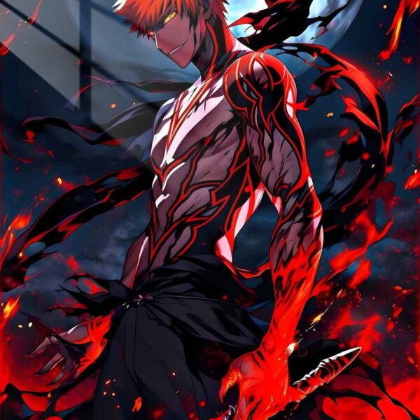 Ichigo Bankai Fire Red