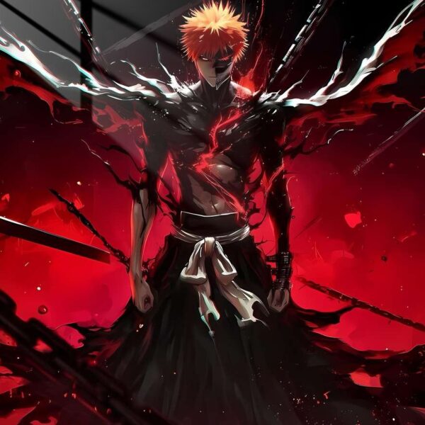 Ichigo Hollowfied Chains Red