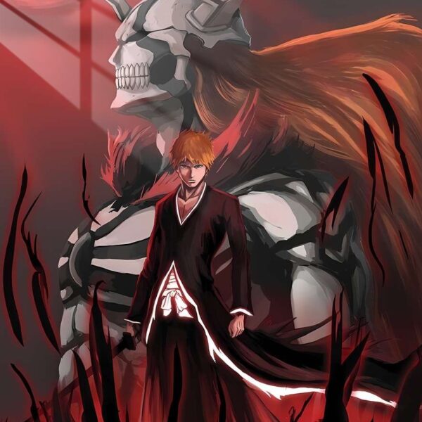 Ichigo Hollowfied Crimson Red