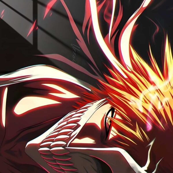 Ichigo Hollowfied Fiery Red