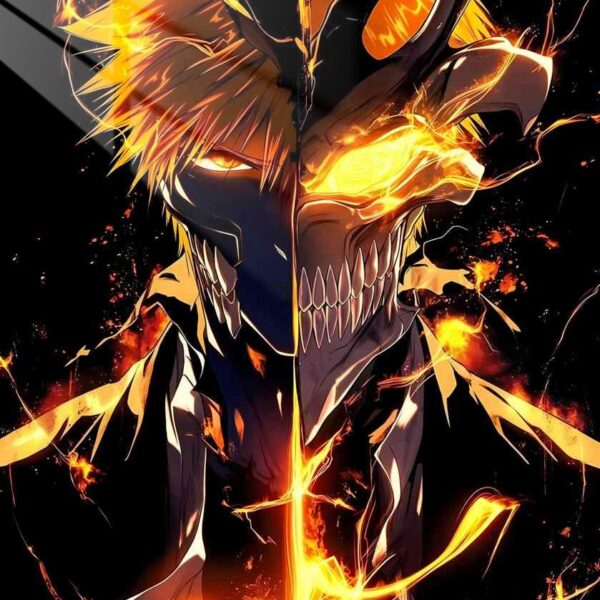 Ichigo Hollowfied Fire & Darkness Orange & Black
