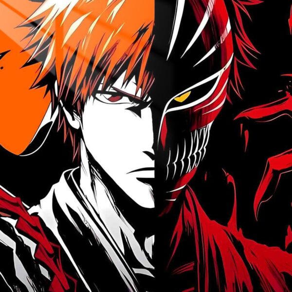 Ichigo Hollowfied Rage Red & White