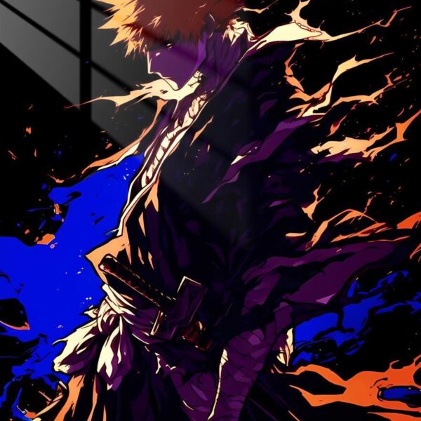 Ichigo Kurosaki Bankai Orange And Blue
