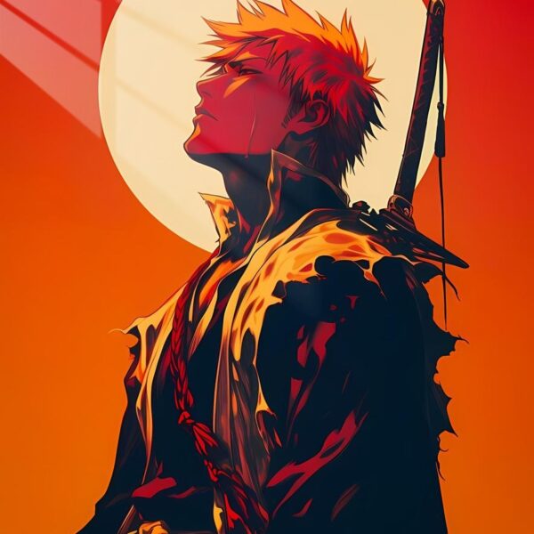 Ichigo Kurosaki Sunset Orange