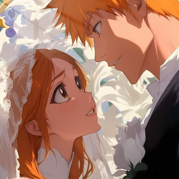 Ichigo & Orihime Wedding Orange