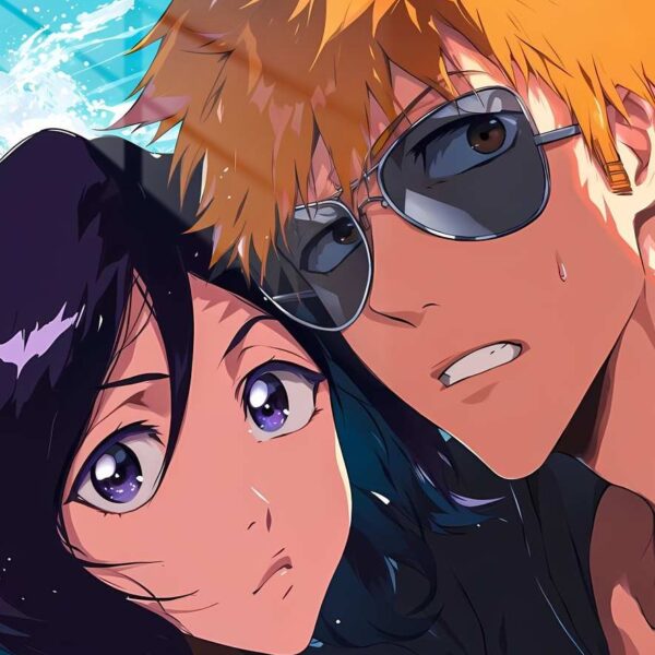 Ichigo & Rukia Summer Vibes Orange
