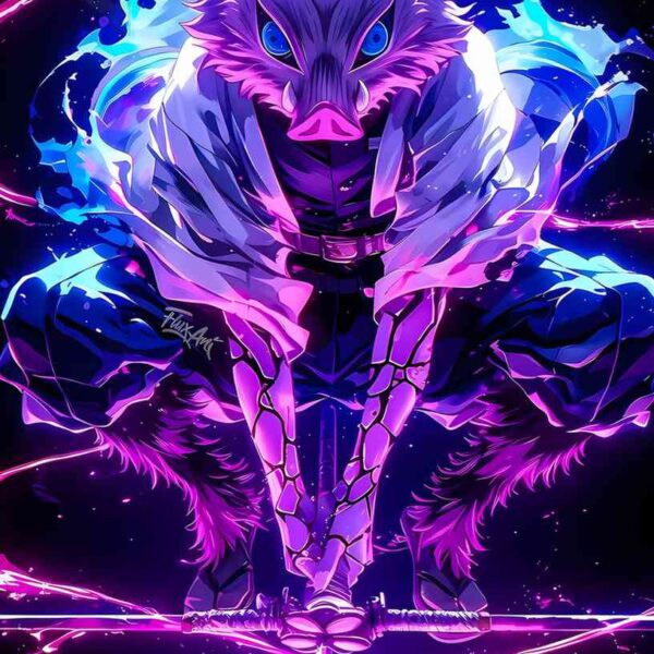 Inosuke Neon Purple