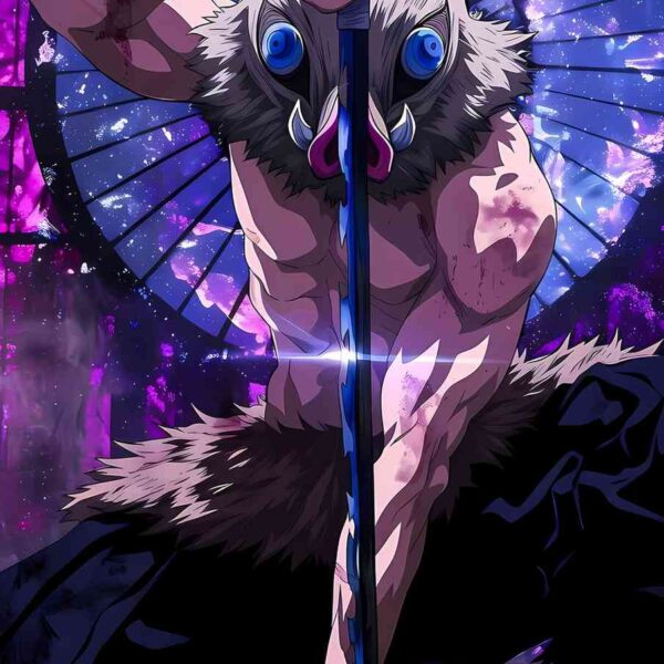 Inosuke Night Fury Purple, Blue