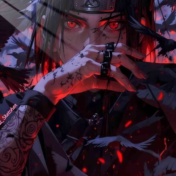 Itachi Red Eyes