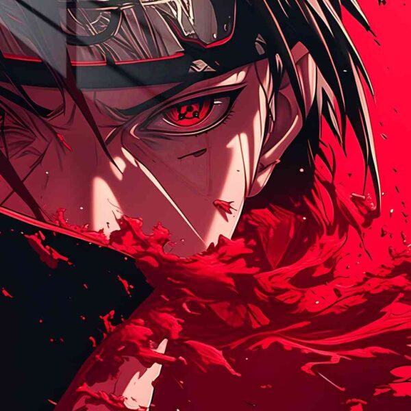 Itachi Sharingan Blood Red