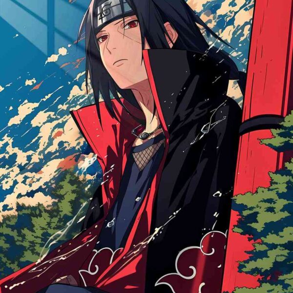 Itachi Uchiha Cloudscape Red