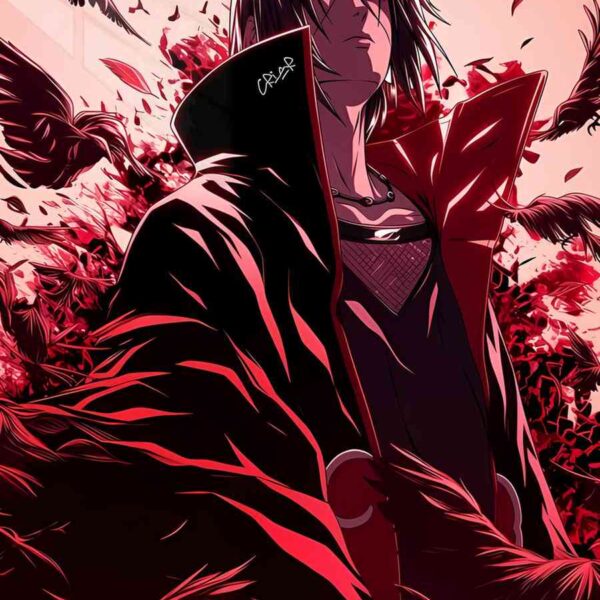 Itachi Uchiha Crimson Crows Red