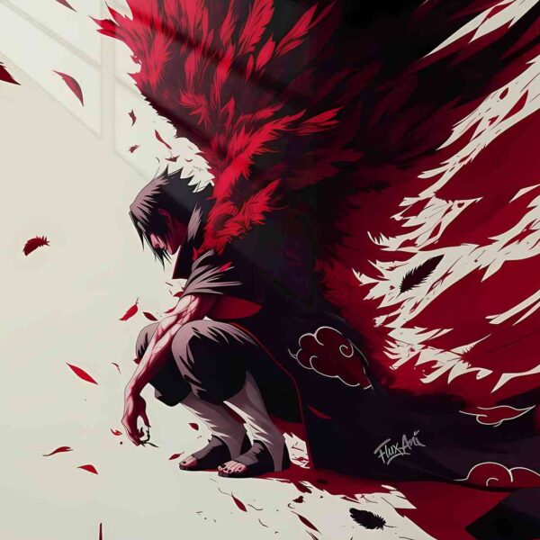 Itachi Uchiha Crimson Wings Red