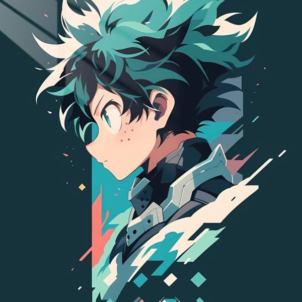 Izuku Geometric Teal