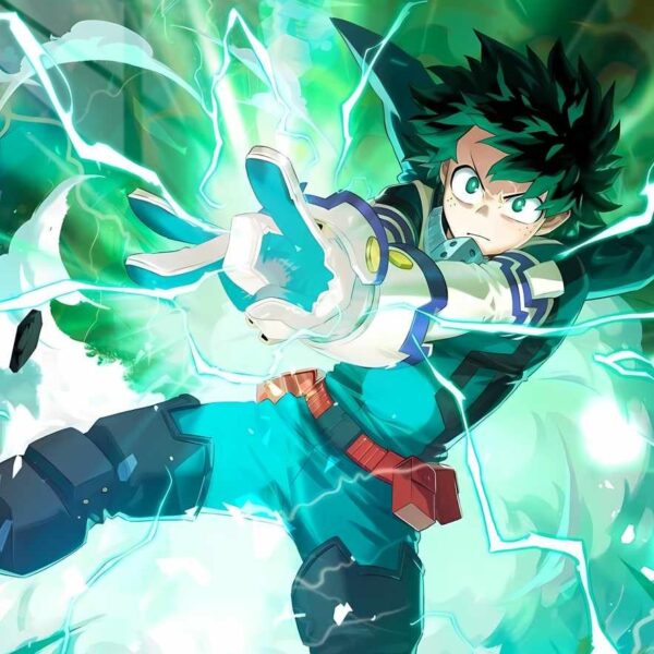 Izuku Midoriya Electric Green