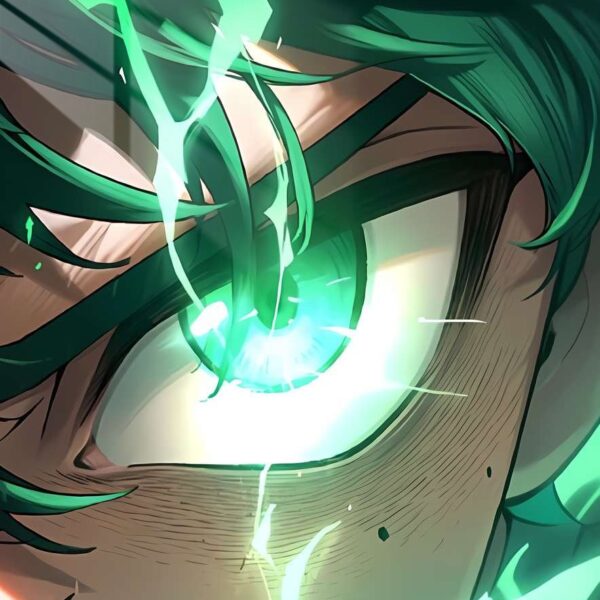 Izuku One For All Green