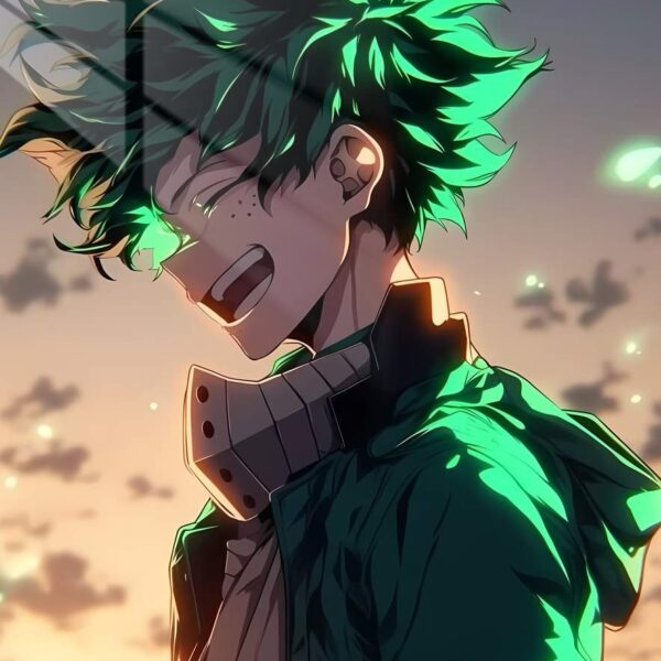 Izuku Sunset Glow Green