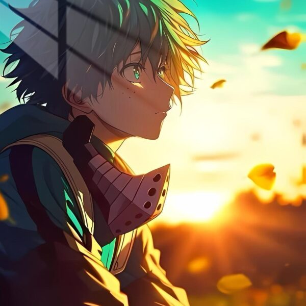 Izuku Sunset Leaves Orange