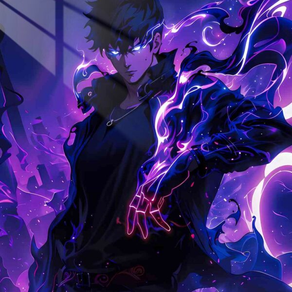 Jinwoo Shadow Monarch Purple