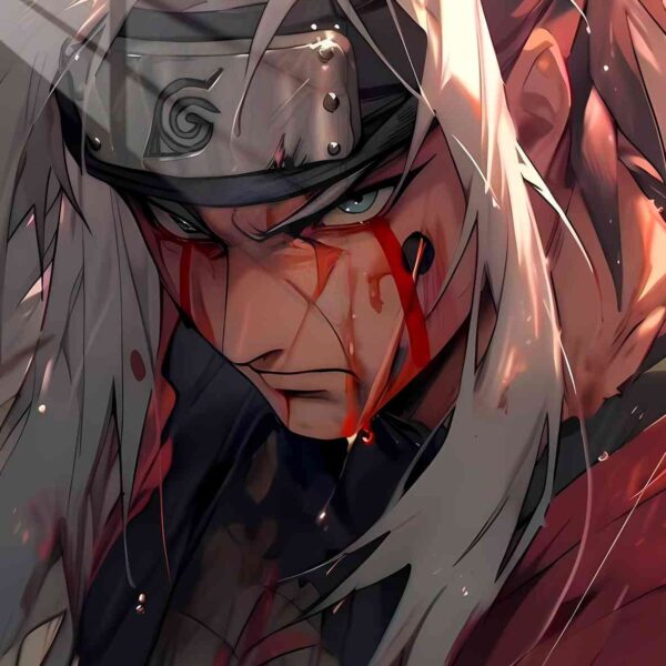 Jiraiya Bloody Red