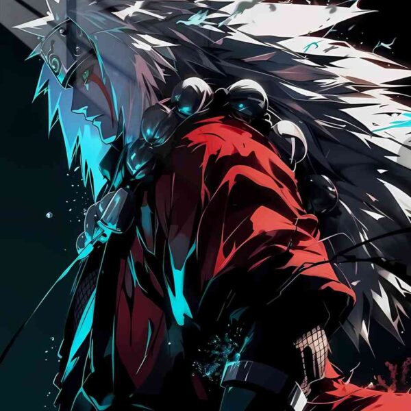Jiraiya Dark & Crimson Teal