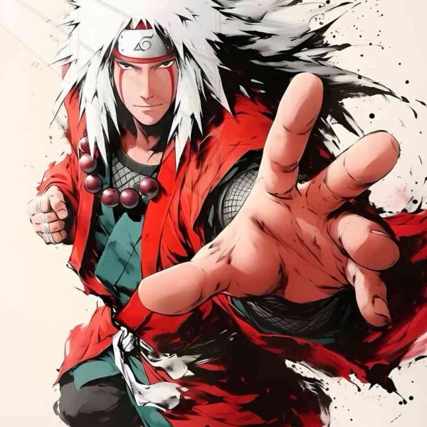 Jiraiya Reaching Out Red
