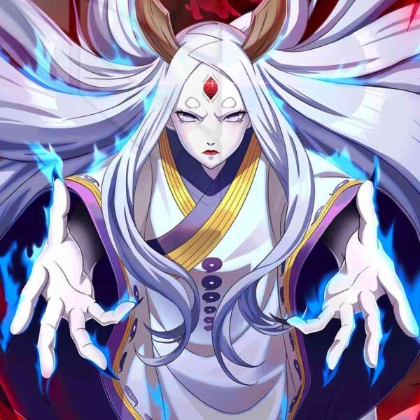 Kaguya Åœtsutsuki Majestic Purple, White, Blue