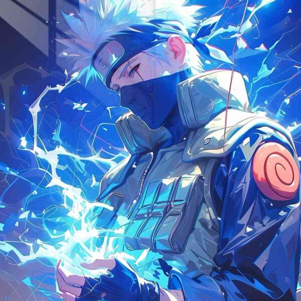 Kakashi Blue Lightning Style Blue