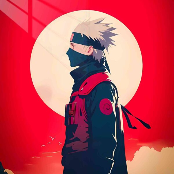Kakashi Minimalist Red