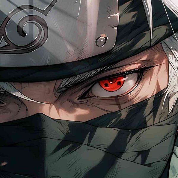 Kakashi Sharingan Mask Dark Green