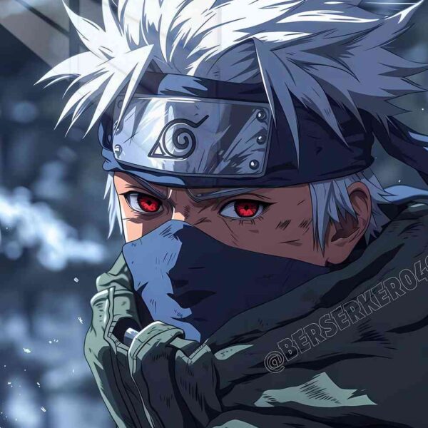 Kakashi Sharingan Snow Blue