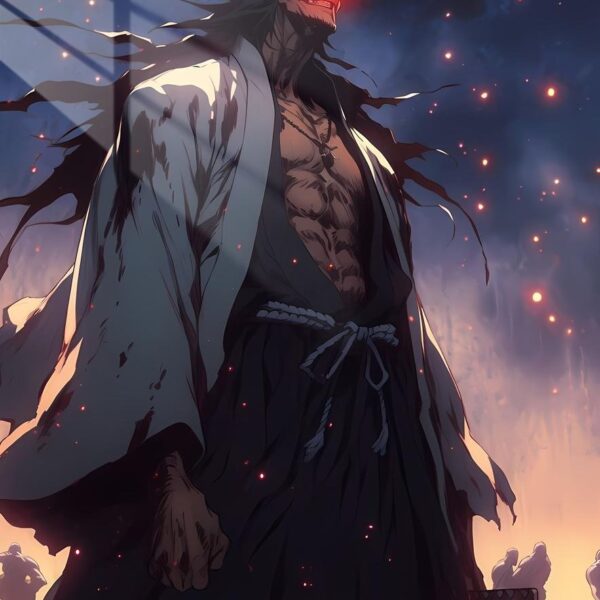 Kenpachi Fierce Red