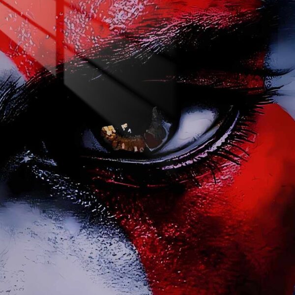 Kratos' Eye Impasto Crimson